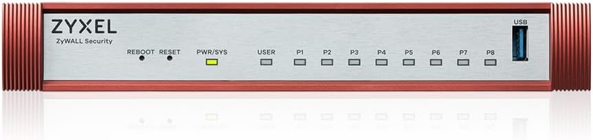 Zyxel USGFLEX100H ZyWALL High Speed Cyber Security Firewall | 1 Jahr UTM Security Pack | VPN | Busin
