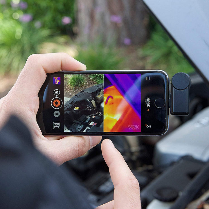 Seek Thermal Compact Preiswerte Wärmebildkamera mit Lightning Anschluss und Wasserdichtem Schutzgehä