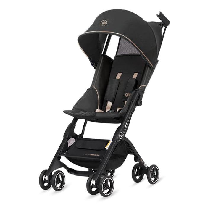 gb Pockit+ All-Terrain, Ultrakompakter, leichter Reisebuggy für Babys und Kleinkinder, Handgepäck-ta