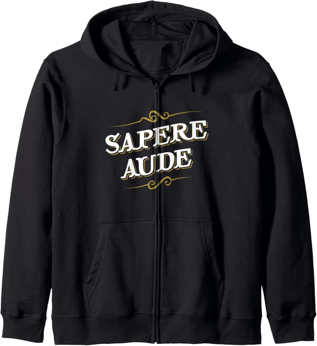 Immanuel Kant - Sapere Aude - Design für Philosophen Kapuzenjacke