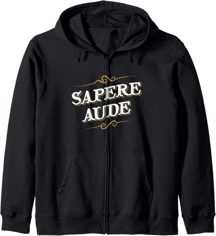 Immanuel Kant - Sapere Aude - Design für Philosophen Kapuzenjacke