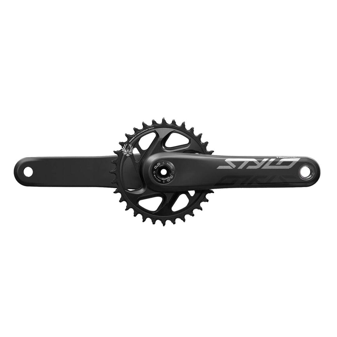 Truvativ Unisex – Adult's Stylo Eagle Fatbike Crankset 170mm, 32T, Standard Variante Schwarz, 170mm,