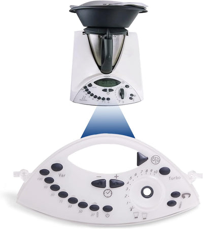VIOKS Frontabdeckung Tastaturmaske für Vorwerk Thermomix TM31 / Thermomix TM31 Ersatzteile/Vorwerk T