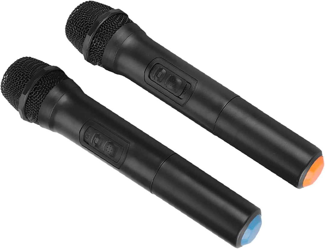 Tangxi WHF-WLAN-Mikrofonsystem, Dual-VHF-Band Karaoke-Handheld-Mikrofon, professionelles Handheld-Mi