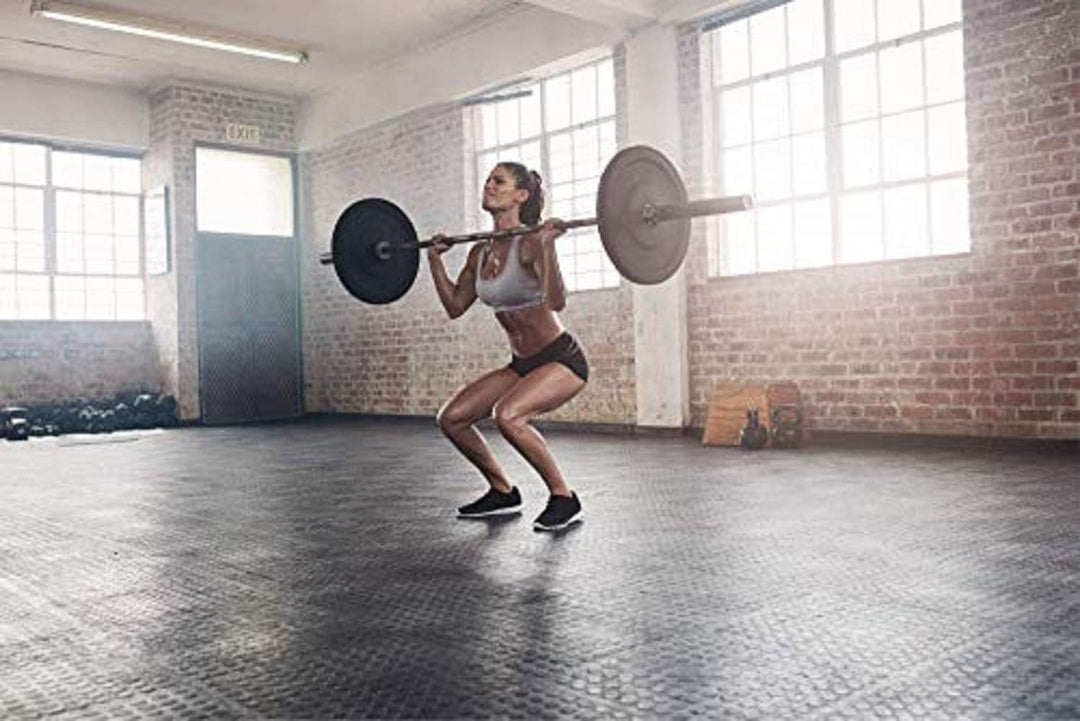 Clout Fitness Olympische Langhantel-Klemmen, Schnellverschluss, 2 Paar Verriegelungs-Gewichtsklammer