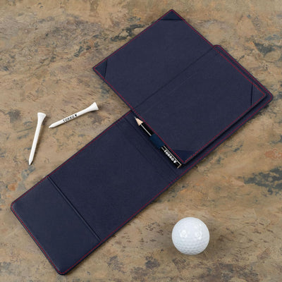 TORRO Golf Scorekartenhalter und Yardage-Buch-Cover – Echteder Golf Scorekarte und Yardage Wallet mi