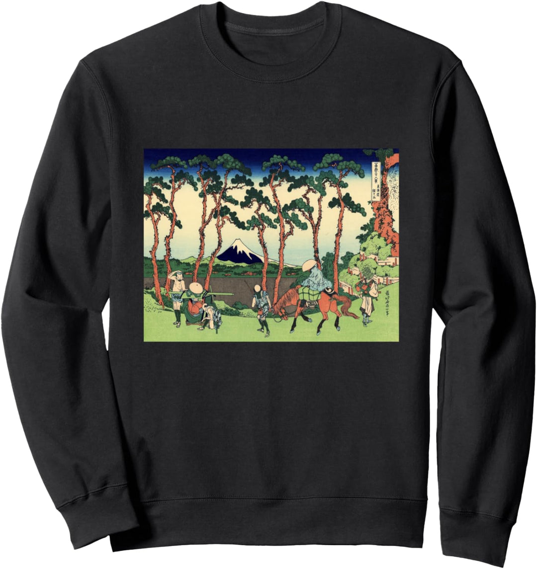 Katsushika Hokusai's Tokaido Hodogaya Sweatshirt