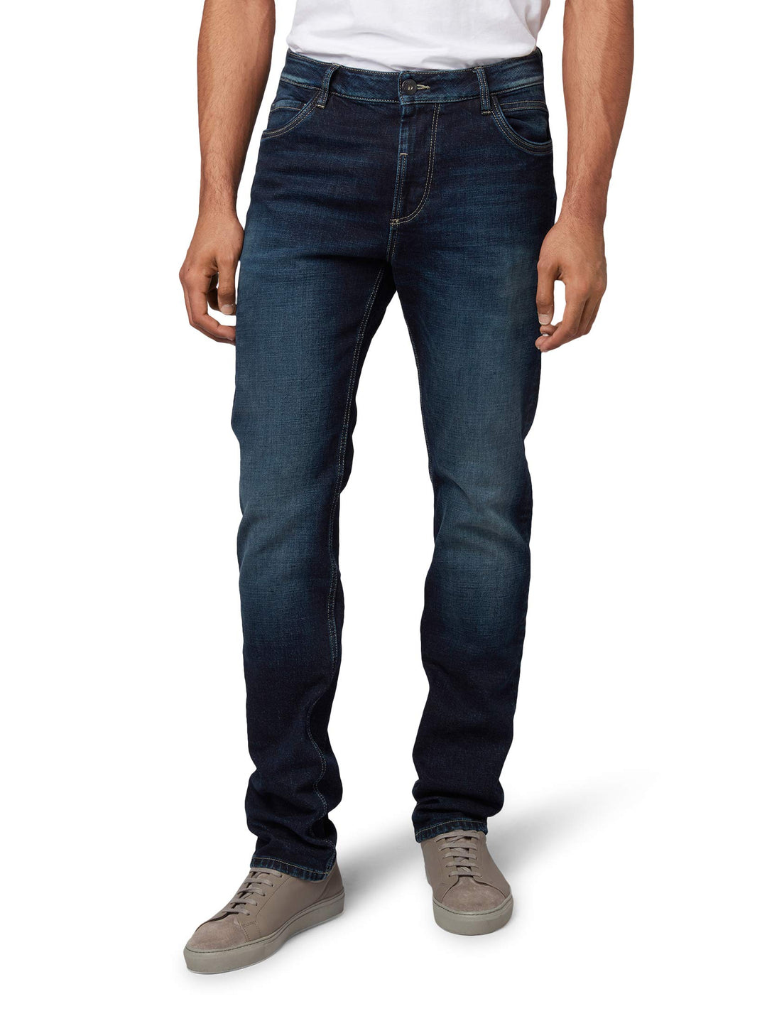 TOM TAILOR Herren Trad Relaxed Jeans 30W / 32L 10282 - Dark Stone Wash Denim, 30W / 32L 10282 - Dark