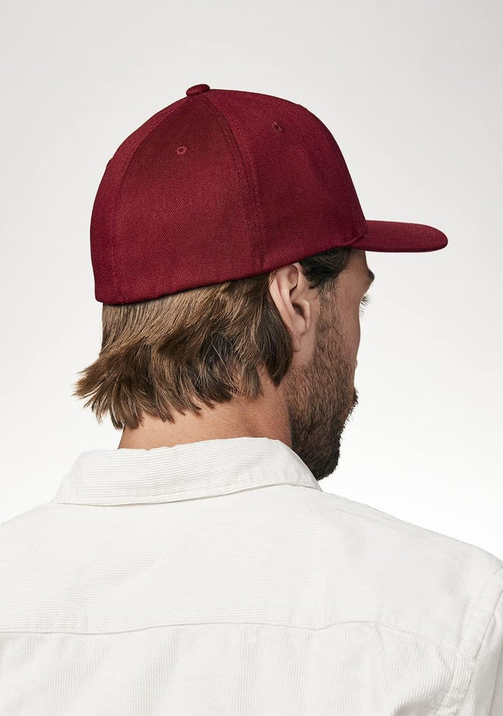 NIXON Herren Deep Down Ff Athletic Fit Hut S Burgunderrot / Weiss, S Burgunderrot / Weiß