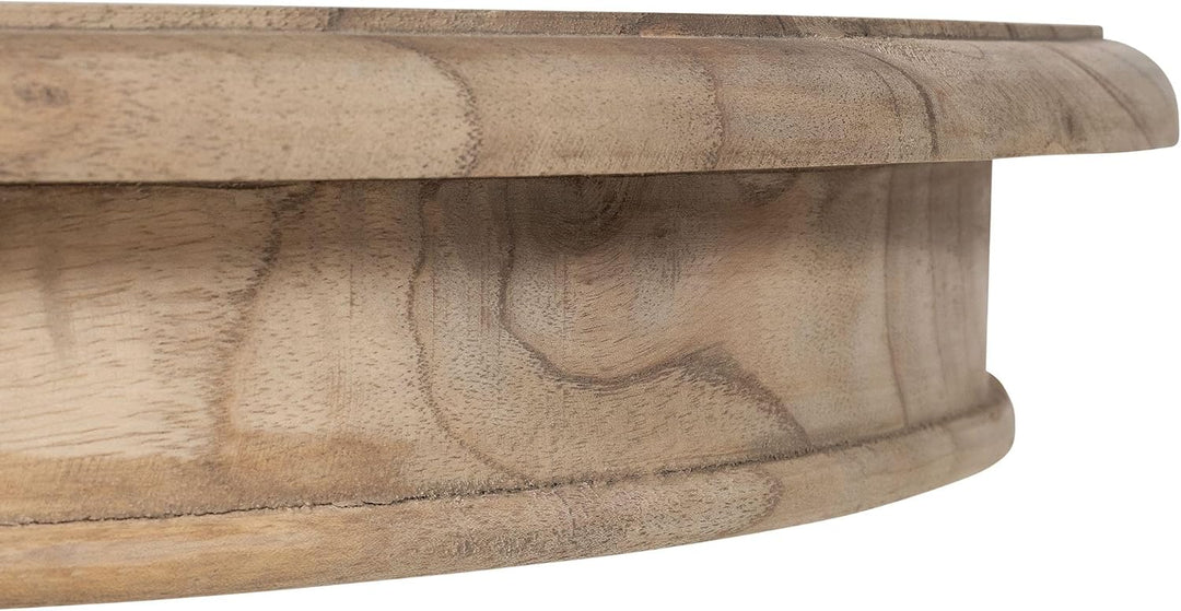 CLP Beistelltisch Wiva rund Holz, Holztisch 50cm Durchmesser für Wohnzimmer und Esszimmer, aus hochw