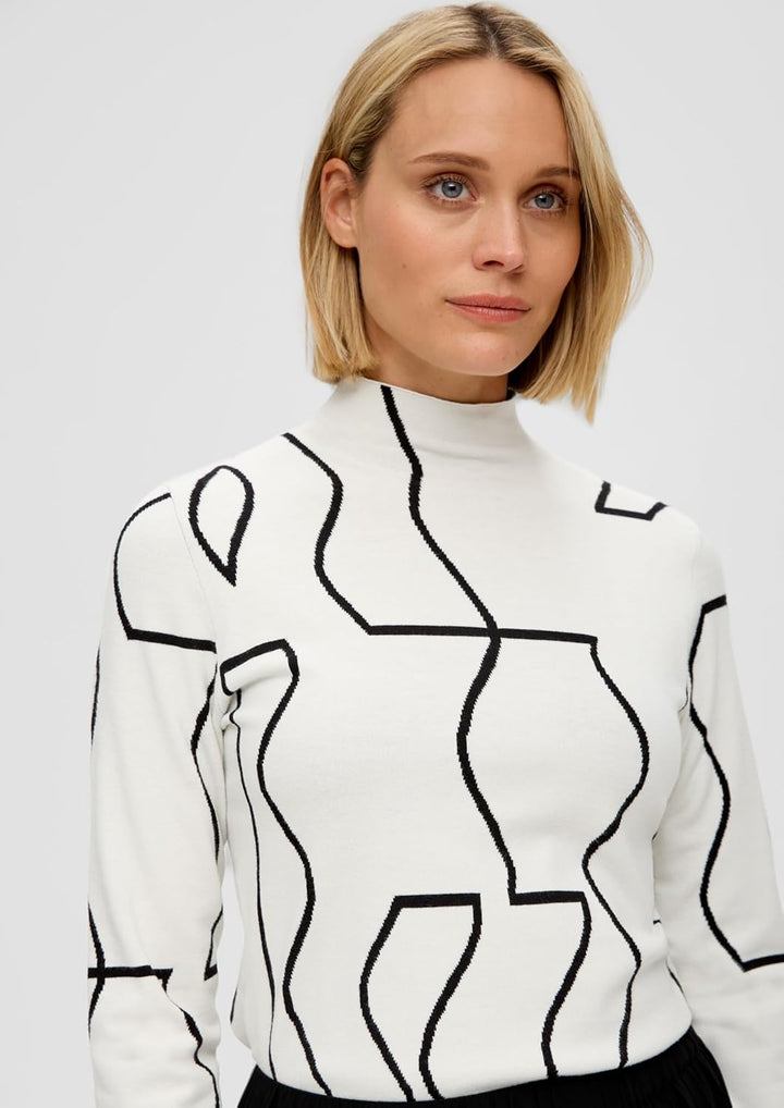 s.Oliver Damen Pullover 46 07x5 Creme, 46 07x5 Creme