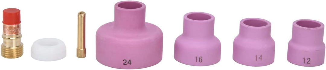7Pcs WIG Schweisszubehör Keramikdüse Ersatz für WP17/18/26