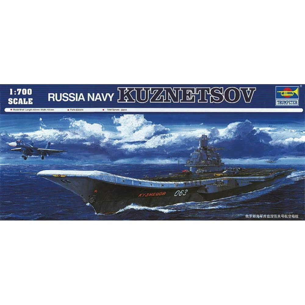 Trumpeter 05713 Modellbausatz Russischer Flugzeugträger Kuznetsov