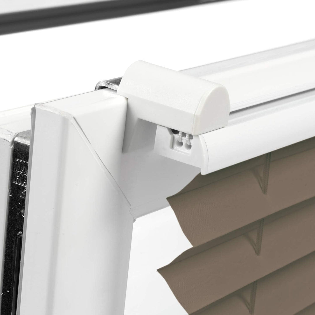 GARDINIA EASYFIX Plissee ohne Bohren, Zum Klemmen, Blickdichtes Falt-Rollo, Inkl. aller Montage-Teil