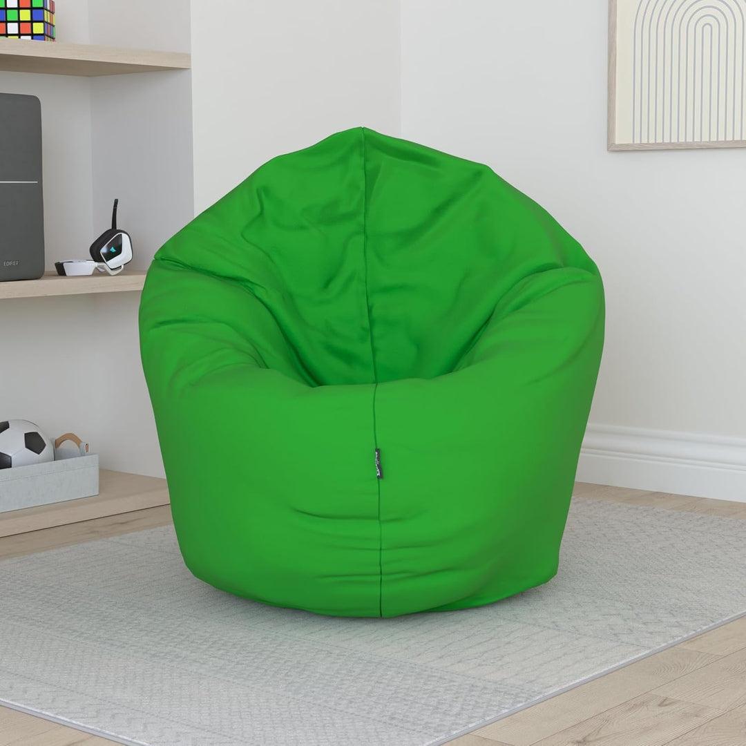 BuBiBag 2in1 Sitzsack L - XXL mit Füllung für Kinder & Erwachsene, Gaming Beanbag & Bodenkissen für
