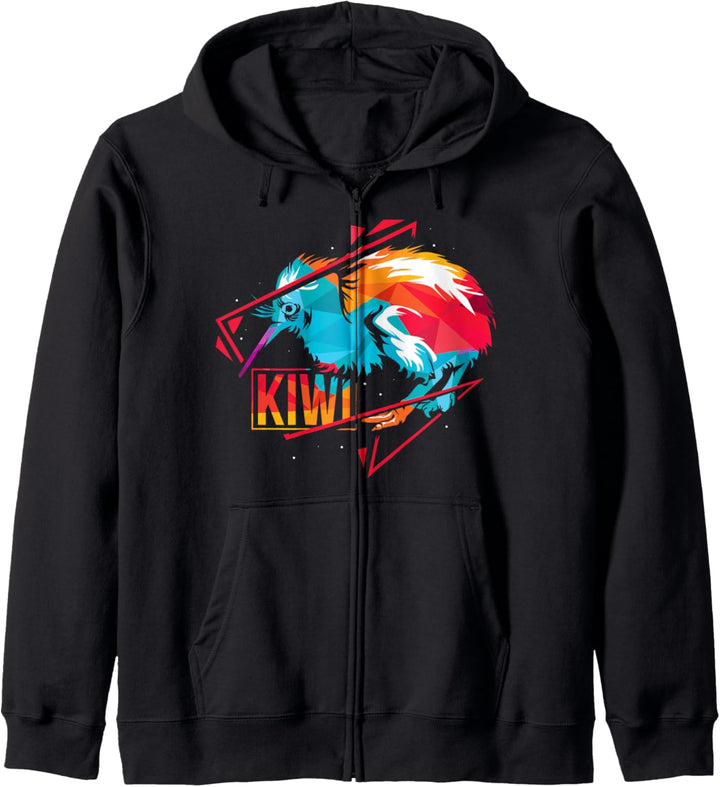 Süsser Kiwis Kiwi Vogel Neuseeland Kapuzenjacke
