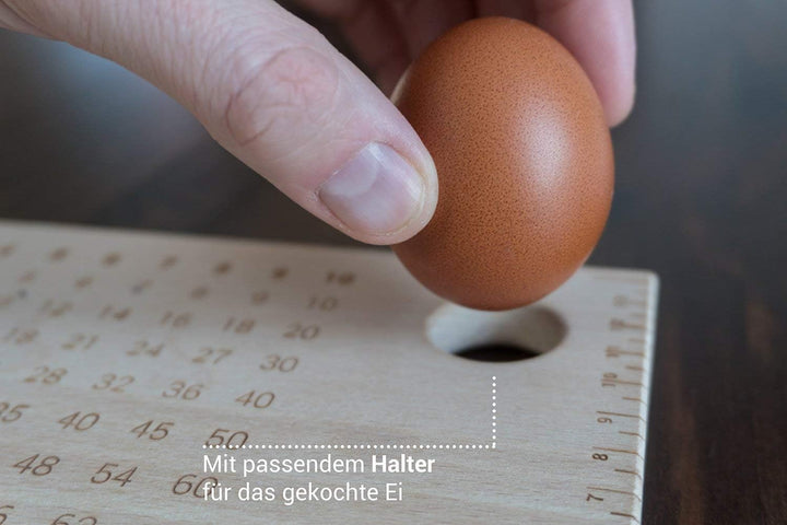 Lern-Brettchen mit Eierhalter, Lineal, Geschenkidee für Kinder (MAL1), Mal1