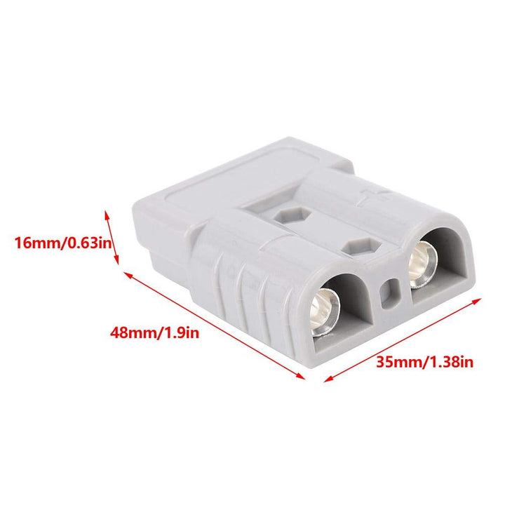 Anderson-Anschluss 6AWG, 50A-Anschluss Anderson Power-Anschluss, 10 Stück Hohe Genauigkeit für Solar