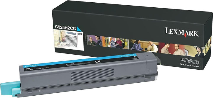 Lexmark C925H2CG C925 Tonerkartusche Höhekapazität 1er-Pack 7.500 Seiten, cyan, CYAN
