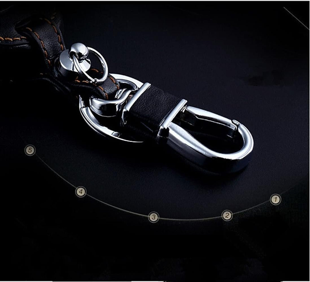 Leder-Autoschlüsselhüllen-Set für Clio, Scenic, Megane, Duster, Sandero, Captur, Twingo, Koleos, Sch