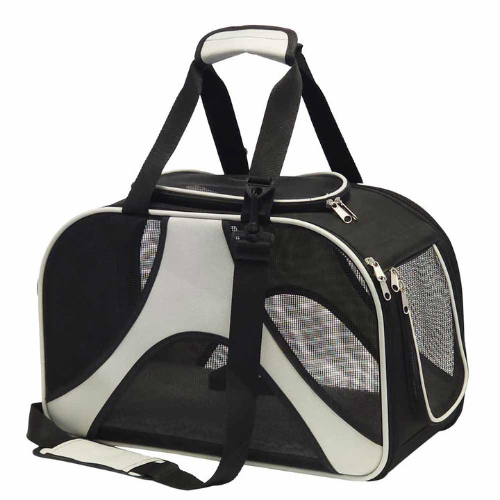 Nobby Tasche Swing Creme schwarz 46 x 22 x 30 cm