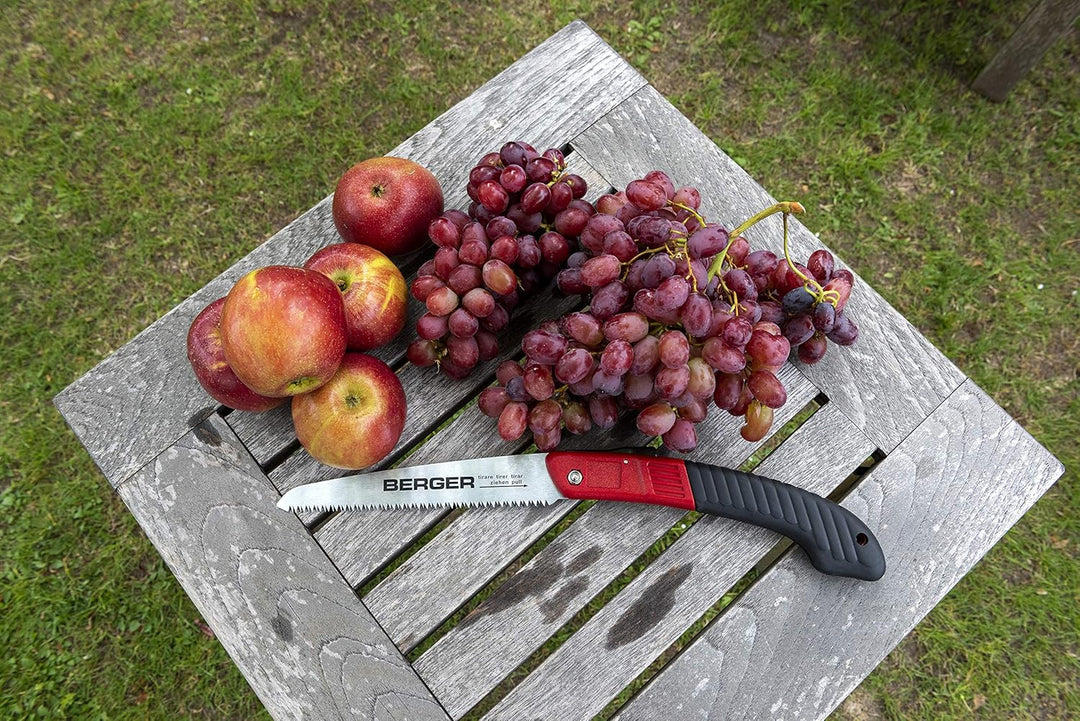 Berger Obstbaumsäge 64660 mit klappbarem Sägeblatt, Länge: 18 cm Obstbaumsäge 18 cm, klappbar, Obstb