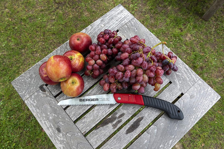 Berger Obstbaumsäge 64660 mit klappbarem Sägeblatt, Länge: 18 cm Obstbaumsäge 18 cm, klappbar, Obstb