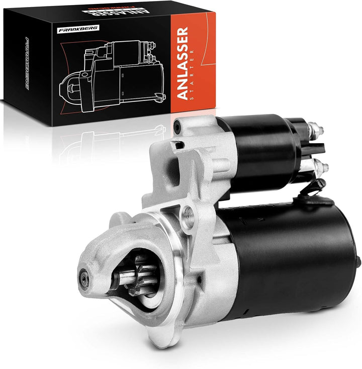 Frankberg Anlasser Starter Kompatibel mit M.i.n.i R50 R53 Cooper One 2001-2006 M.i.n.i Cabriolet R52