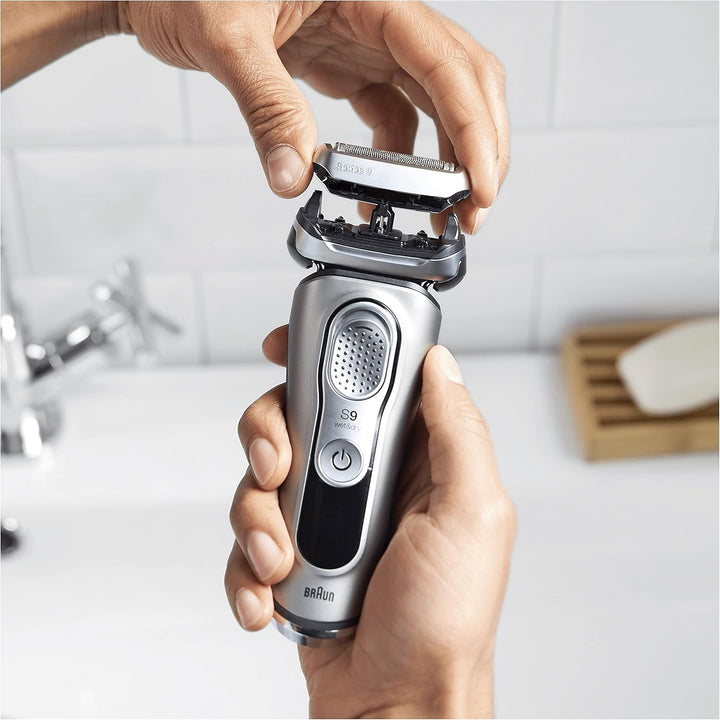 Braun Series 9 Elektrorasierer Scherkopf, Ersatzscherteil kompatibel mit Rasierer Herren Series 9, 9