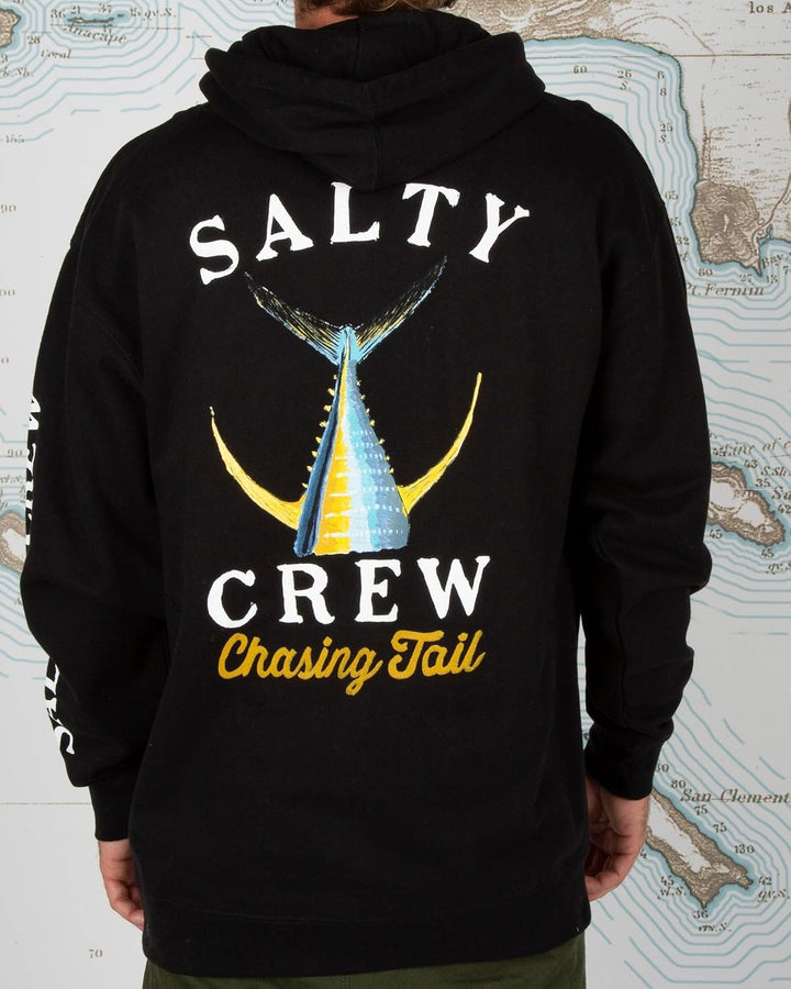 Salty Crew Tailed Fleece-Sweatshirt für Herren M Schwarz, M Schwarz