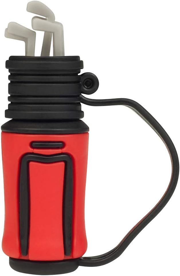 Borlter Clamp 32GB 4 Stück USB-Stick Golfschlägertasche Muster Speicherstick Interessantes USB-Flash