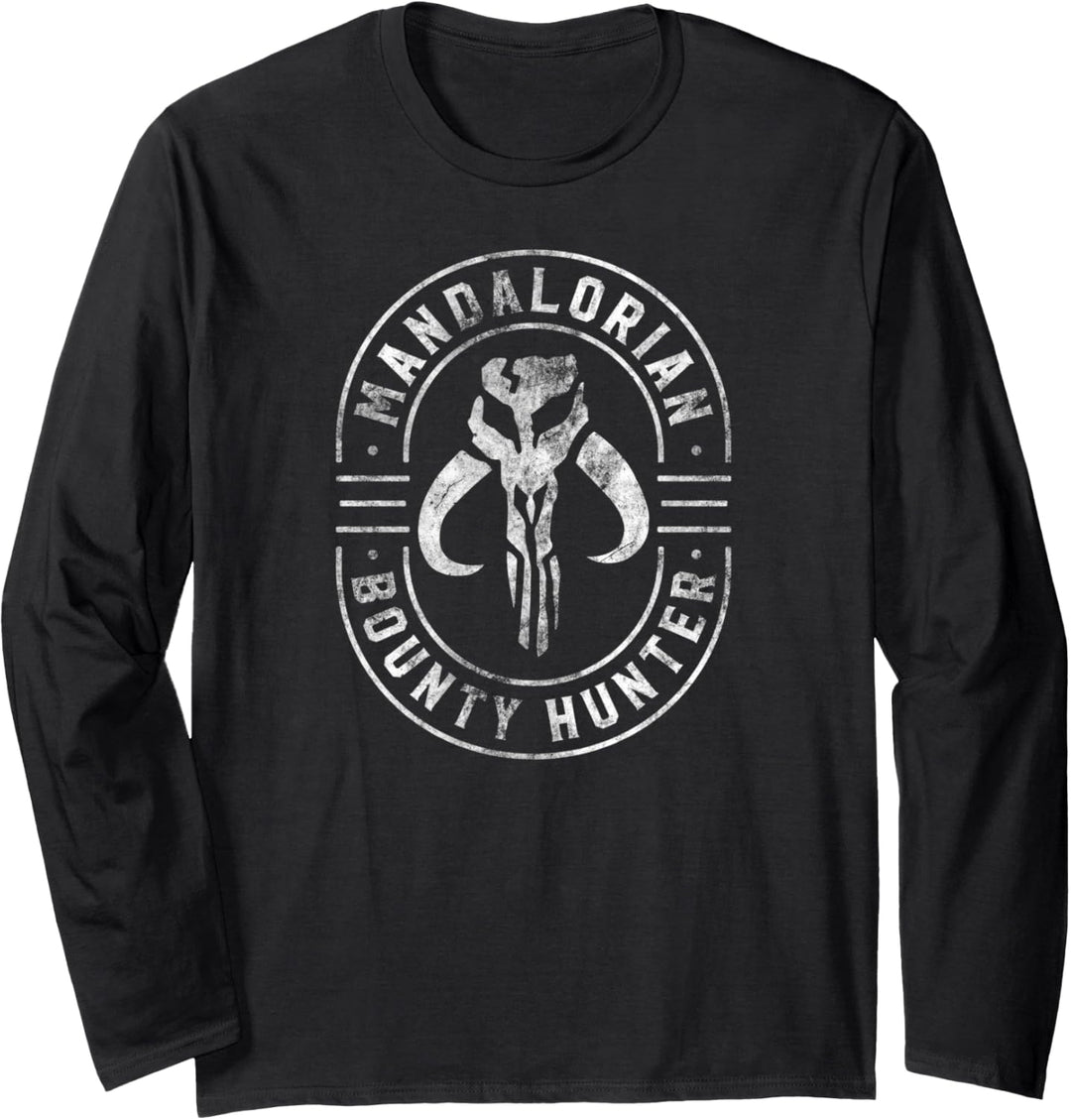 Star Wars Mandalorian Emblem Langarmshirt