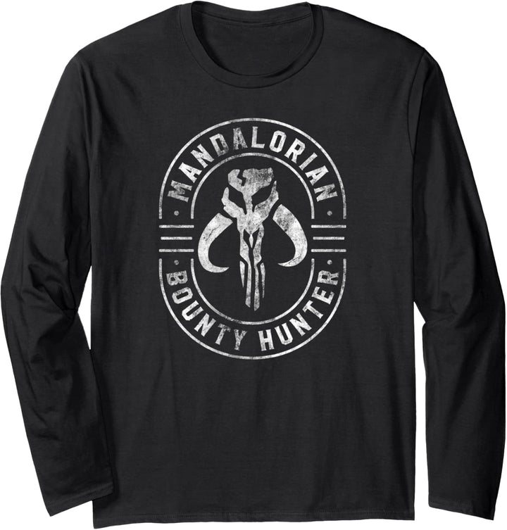 Star Wars Mandalorian Emblem Langarmshirt