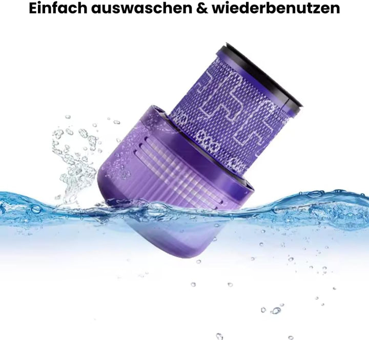 Dripl Filter für Dyson V11/V15 Staubsauger - 3er Pack - Ersatzfilter langlebig & effizient für maxim
