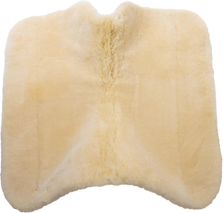 Westernpad/Western-Satteldecke Christ– Westernsattelpad aus echtem Lammfell (20mm Wollhöhe), Einschu