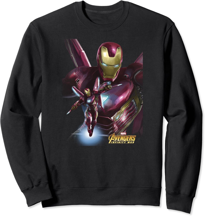 Marvel Avengers: Infinity War Iron Man Collage Poster Sweatshirt