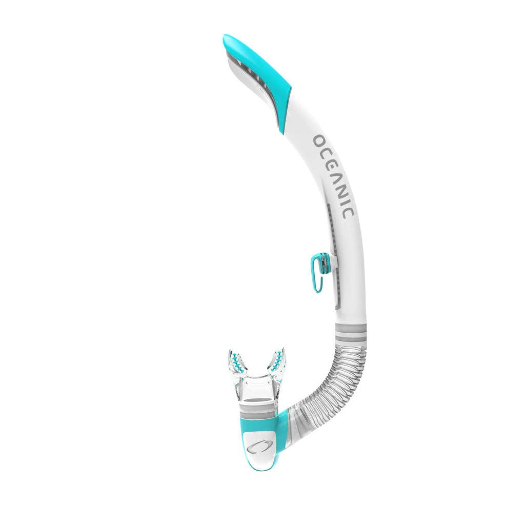 Oceanic Ultra SD Schnorchel, Weiß/Meeresblau