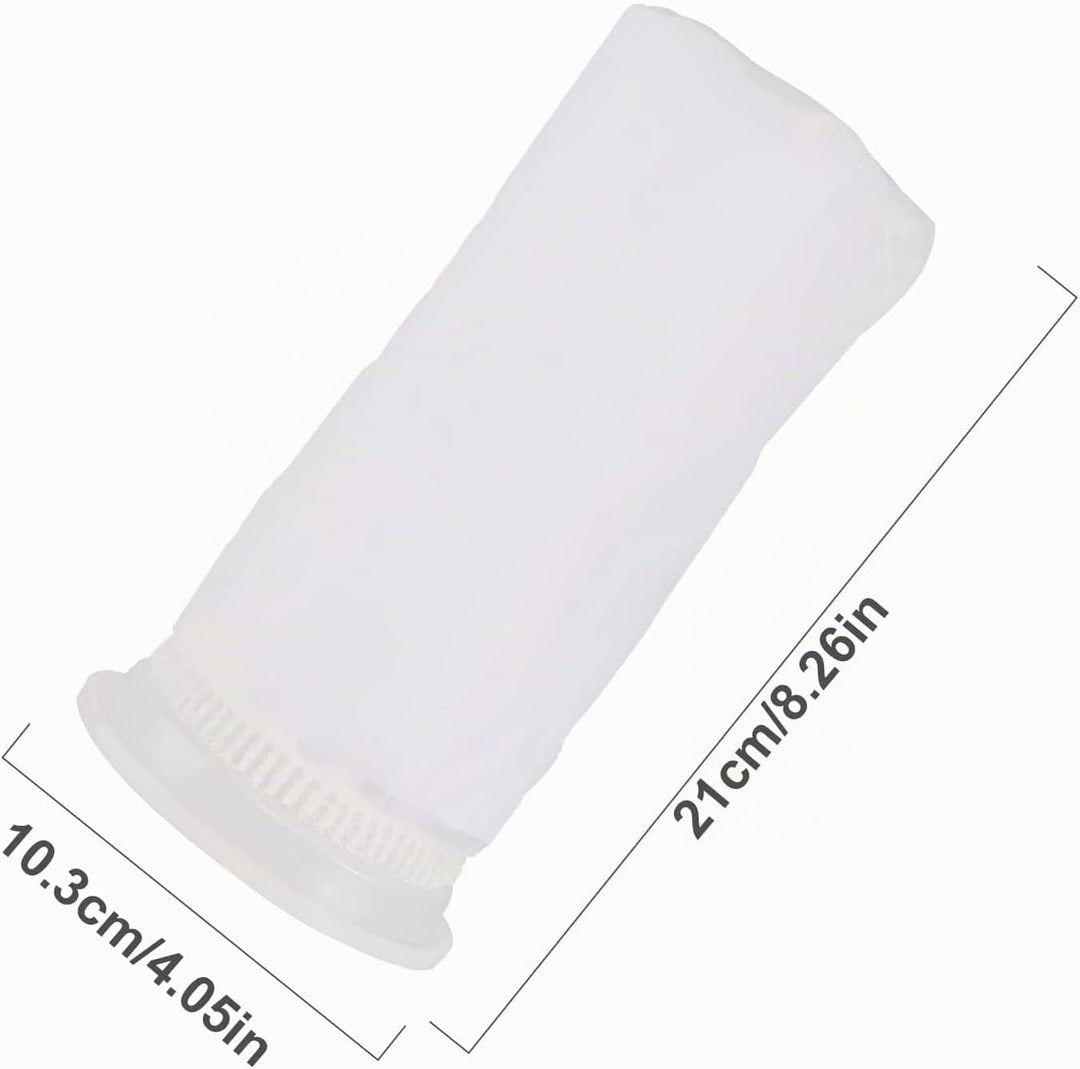 WOOLUCK IBC Deckel Filter, 165mm Nylon Regenwasserfilter, IBC Tank Zubehör mit Filter Waschbar, für