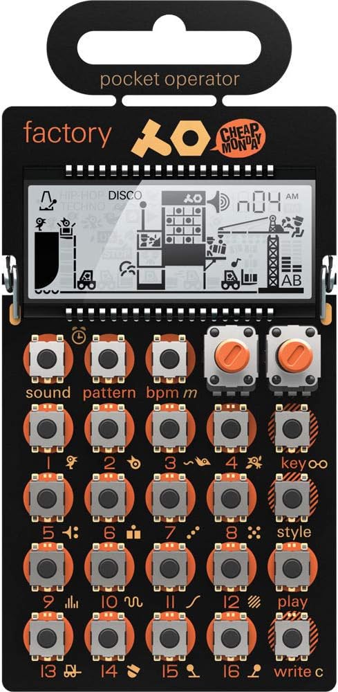 Teenage Engineering PO-16 Factory Pocket Operator - Lead-Synthesizer für Tastenmelodien PO-16 Factor