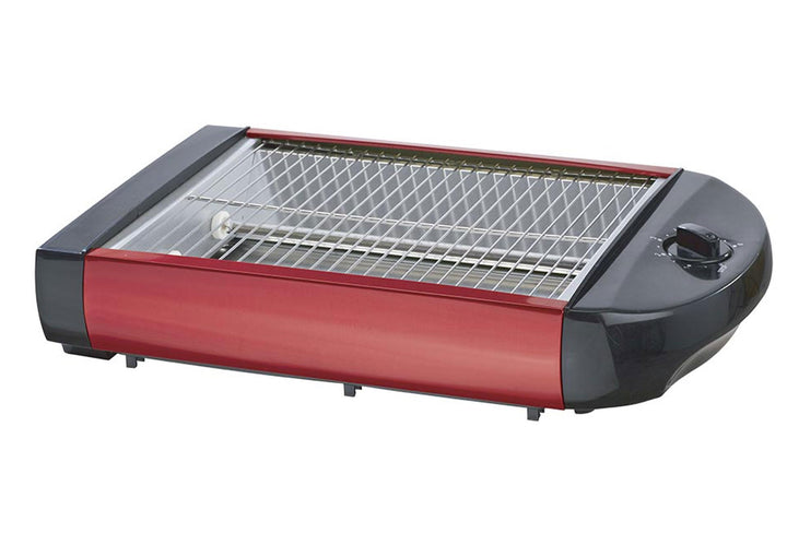 EPIQ 80001211 Flach-Toaster, Tisch-Röster, Edelstahl-Design, Sandwiches, Baguette, 600 Watt Leistung