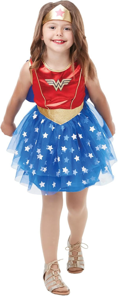 Rubie's Wonder Woman(TM) Classic Kostüm für Mädchen 7-8 Jahre, 7-8 Jahre