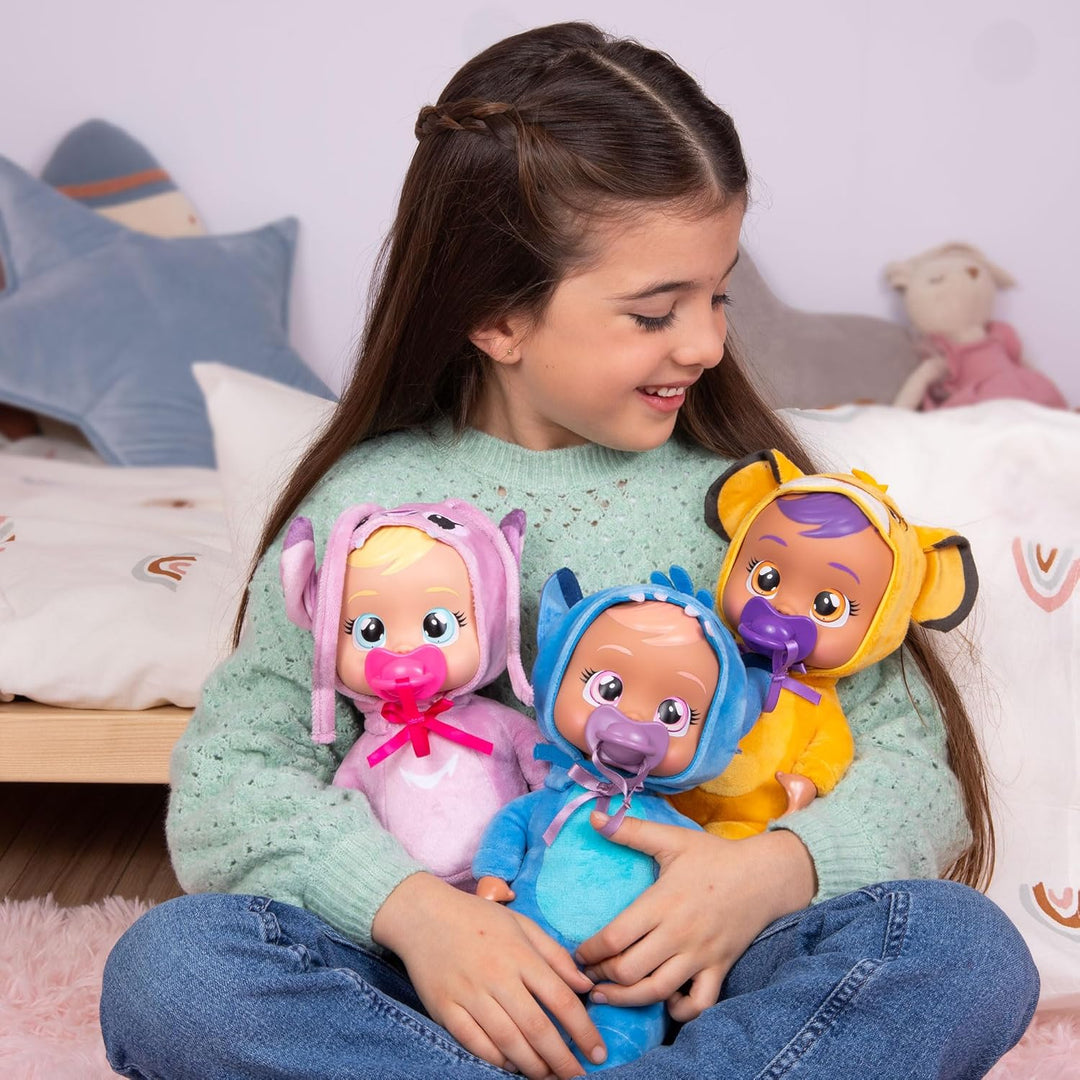 Cry Babies Tiny Cuddles Disney Stitch, Kuschelig weiche Plüschpuppe, Trägt einen Charakteristischen