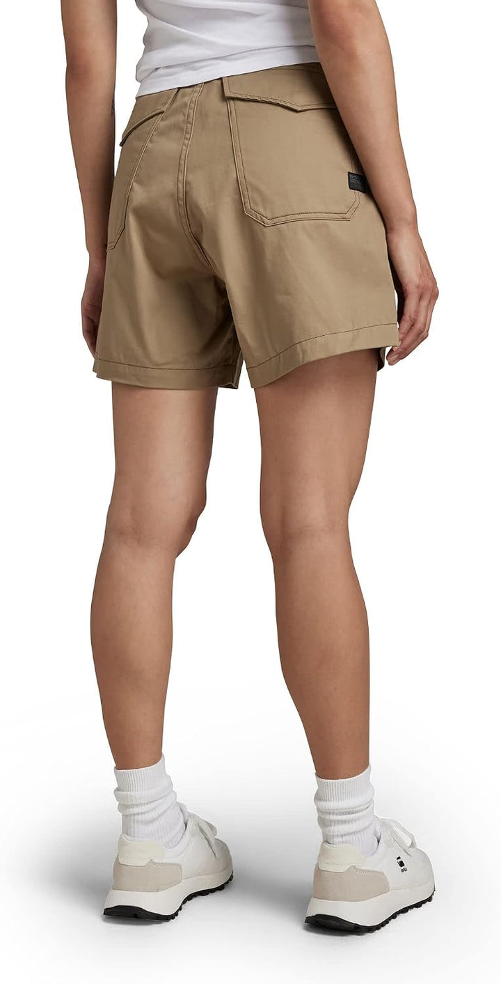 G-STAR Damen 3D Fatigue Shorts 27W Braun (Dk Toggee D21101-d310-5787), 27W Braun (Dk Toggee D21101-d