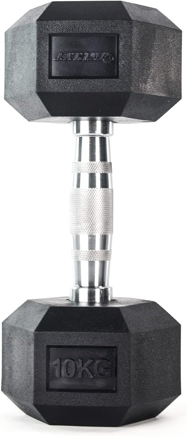 Athlyt - Hex Dumbbell 10 Kilogramm, 10 Kilogramm