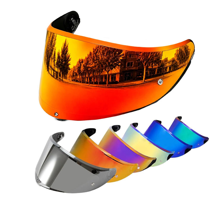 PSLER Helmvisier für K6 K6s - Helmgesichtsschutz Getöntes Visier Motorradhelm Zubehör Ersatz für K6