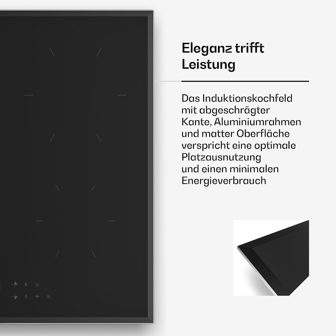 Klarstein Magnichef Induktionskochfeld - 4-Zonen, 8200W Boost, Magnetsteuerung, Timer &amp; Kindersicher