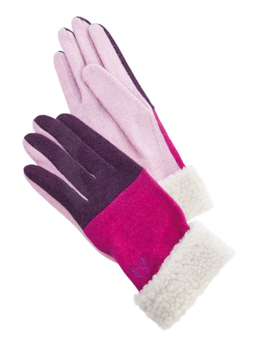 Brigitte von Boch - Morningside Handschuhe pink/lila