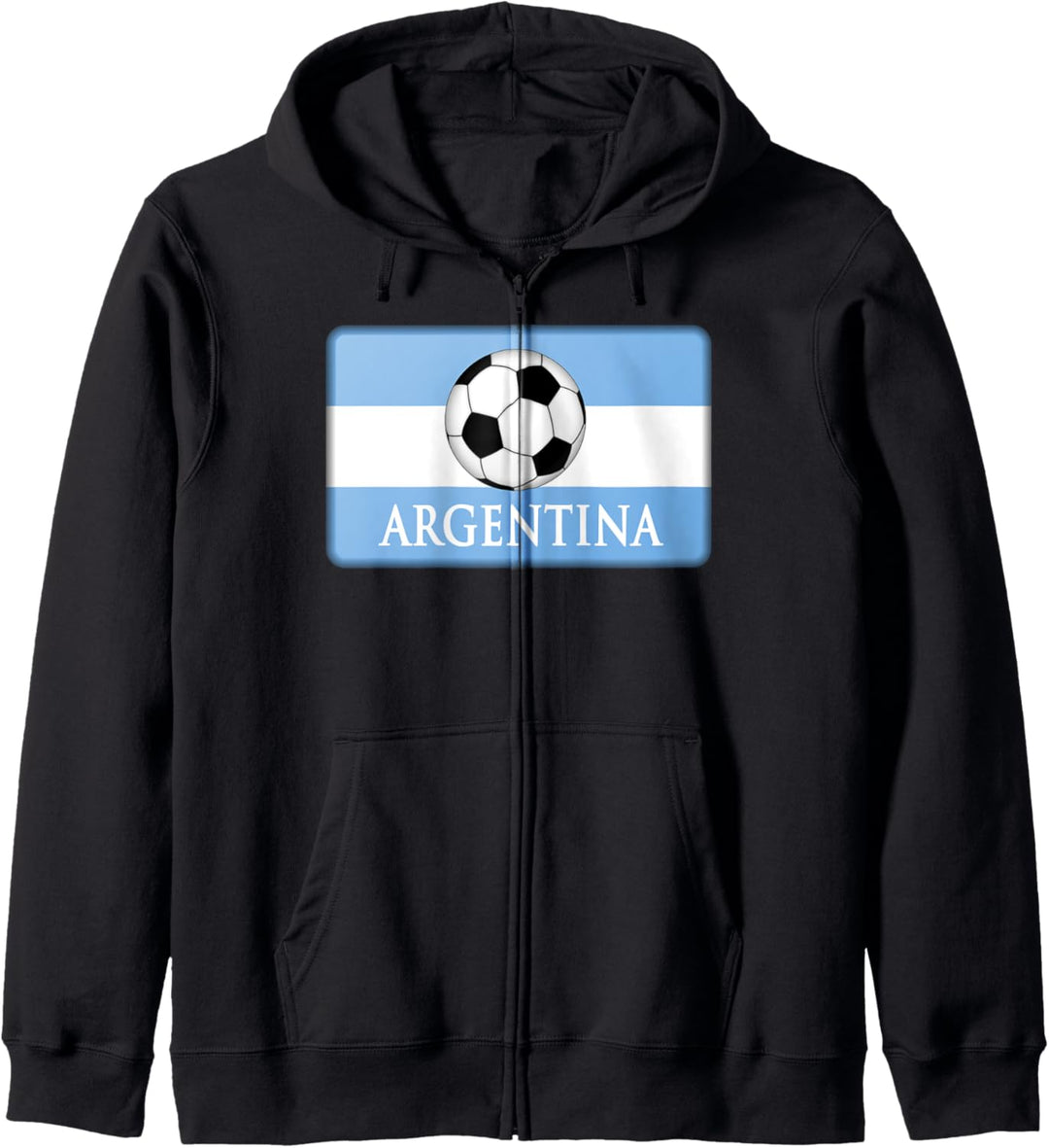 Argentina Soccer Futbol Flag Kapuzenjacke