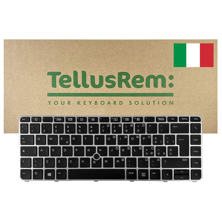 ersatztastatur Italienisch Hintergrundbeleuchtung für HP 840 G3, 745 G3, 840 G4, 745 G4 Backlit Ital