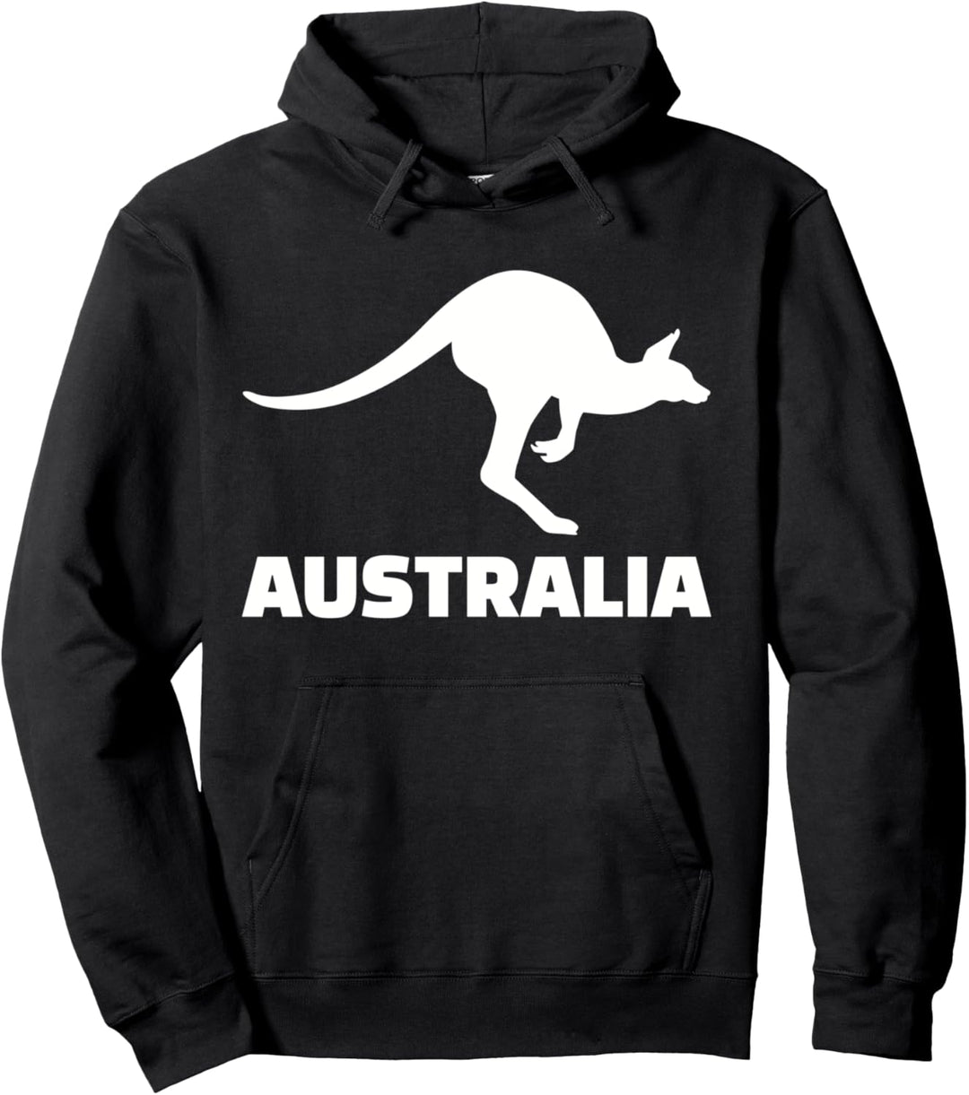 Australien Känguru Pullover Hoodie